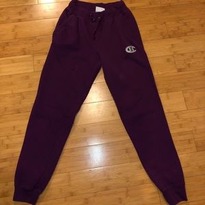 Purple champion sweats